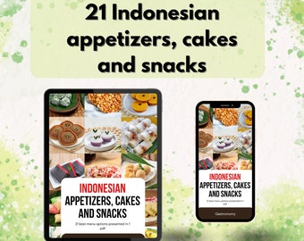 Cookbook Indonesian appetizers, snacks, and small pastries/ Asian recipes