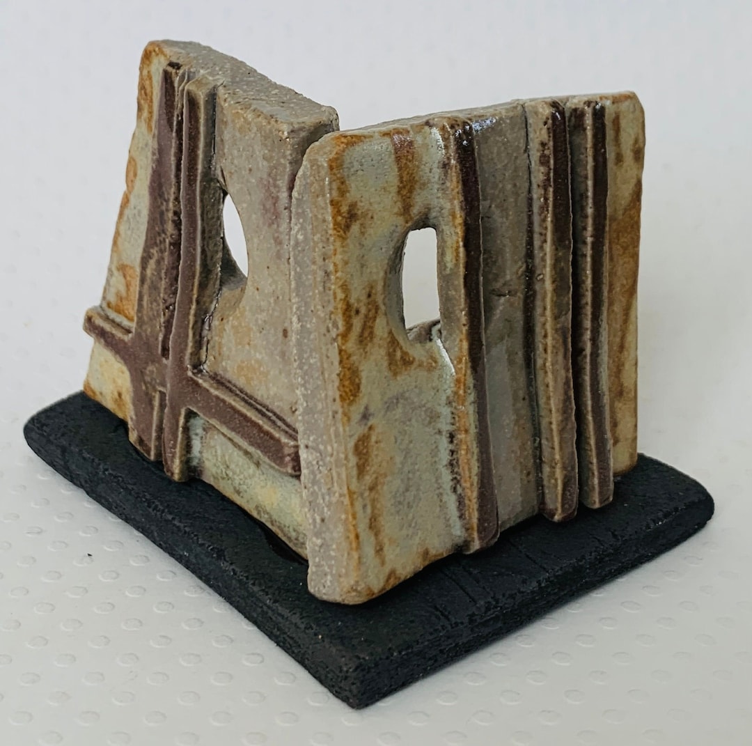 Abstract Mini Ceramic Sculpture Desktop Etsy