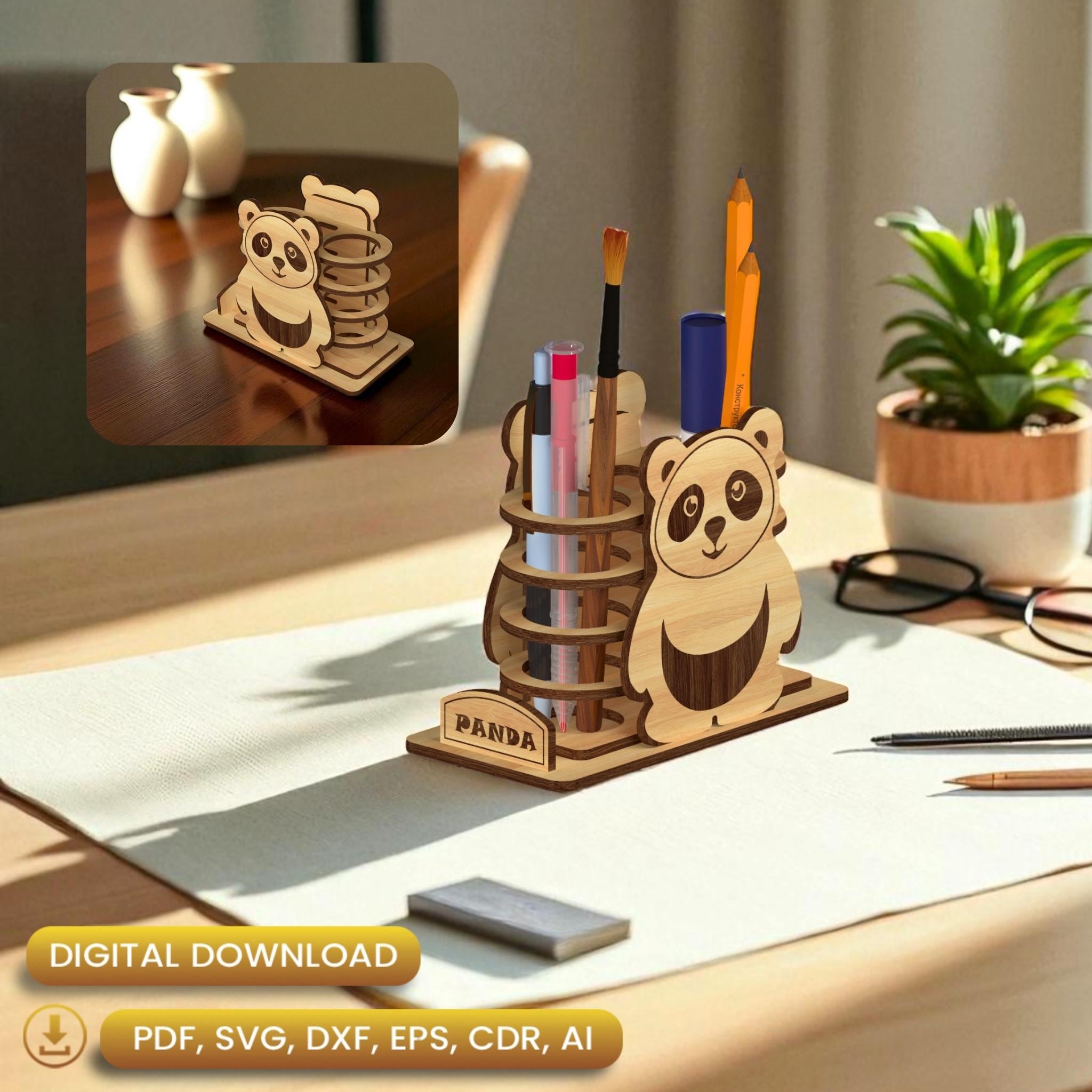 Panda Desk Decor - Etsy - Page 3