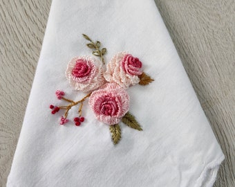 Custom Embroidered Handkerchief