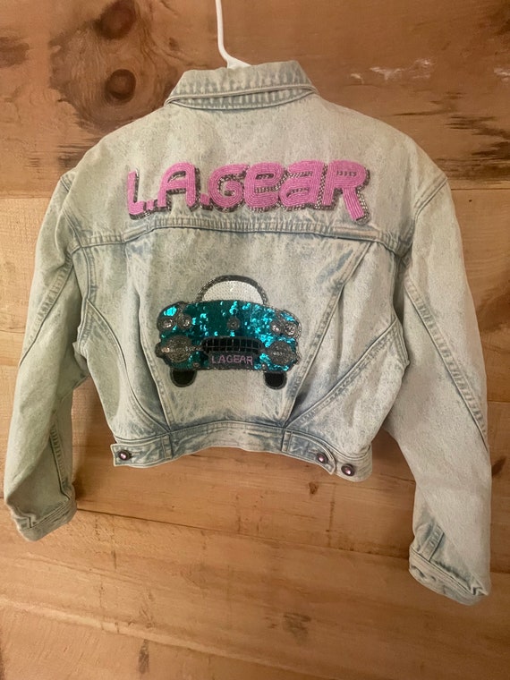 Vintage 1980s L.A. Gear Denim Jacket