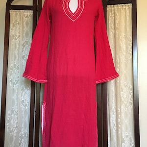 Vintage Tunic/Gauze Dress/Boho Dress