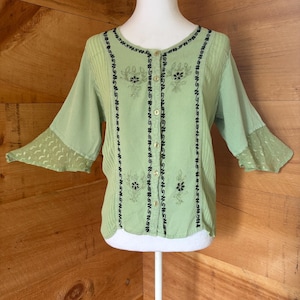 Vintage Embroidered Blouse