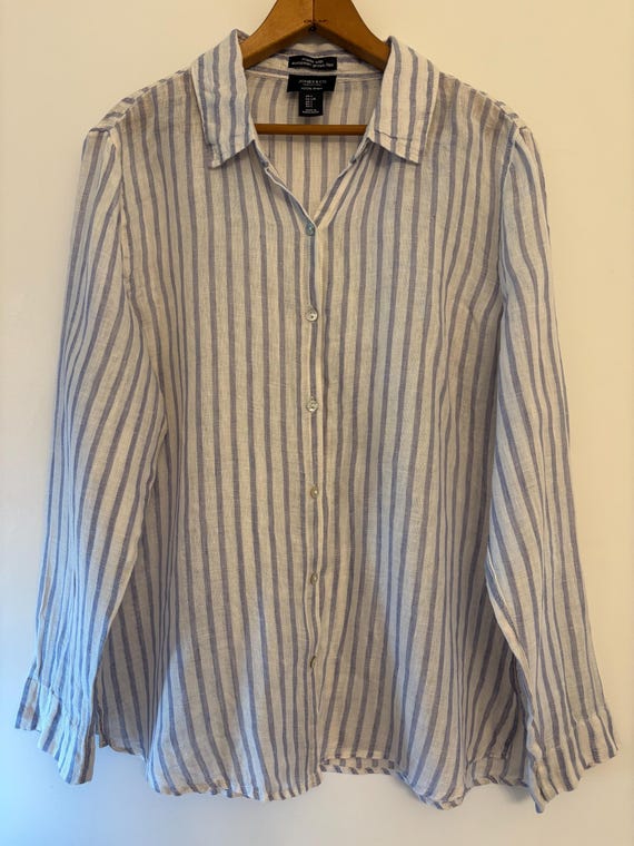 Jones & co Jones New York Linen Shirt
