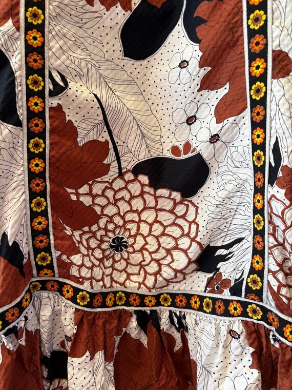 Vintage Flower Power Dress - image 7