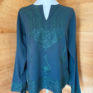 Vintage Embroidered Blouse