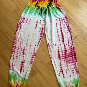 Vintage 90s tie dye pants