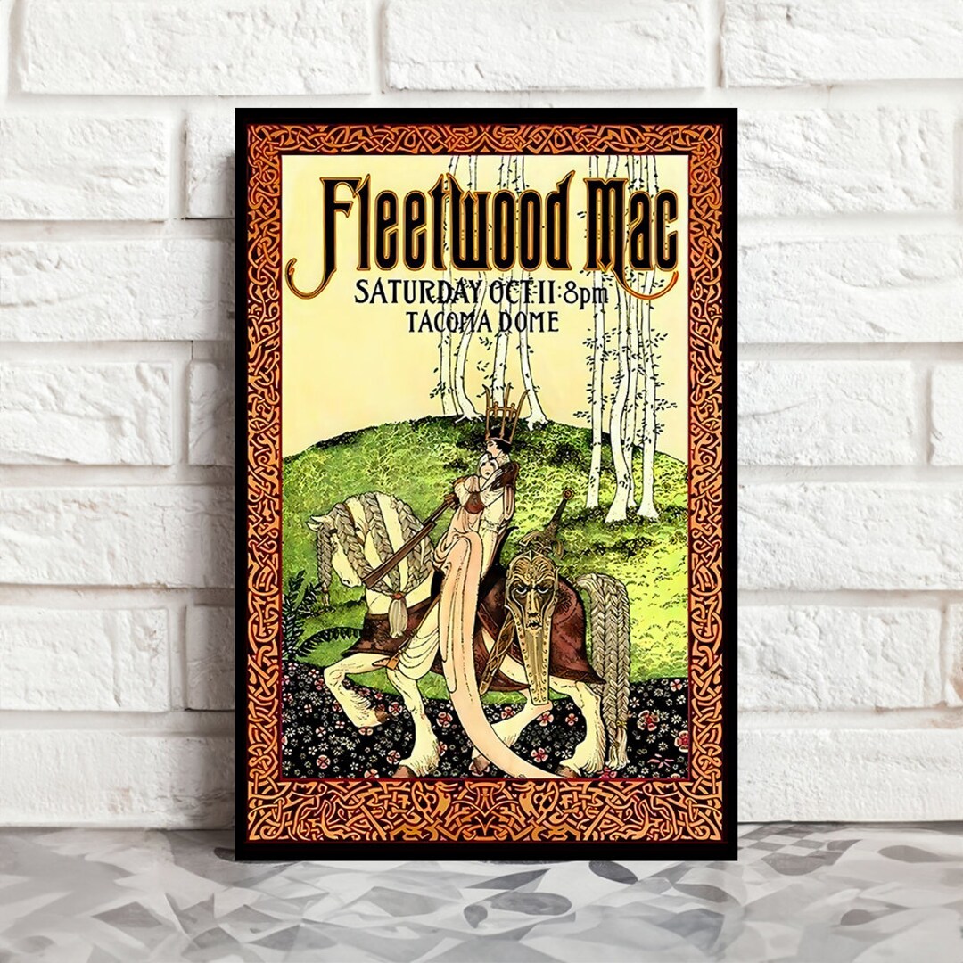 TRPOST Fleetwood Mac Rumours - Poster Su Tela Stampata Con - Foto 4