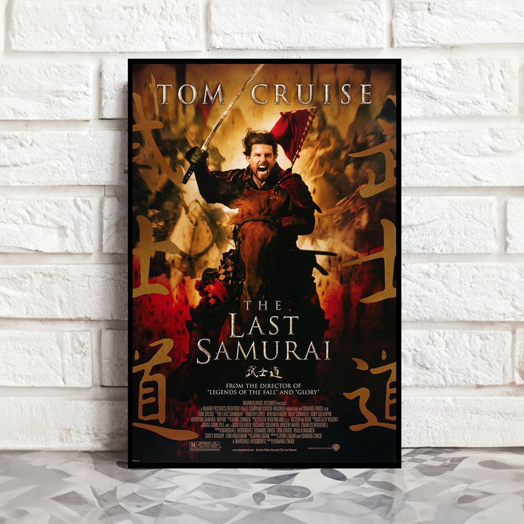 THE LAST SAMURAI MOVIE POSTER 2 Sided ORIGINAL FINAL Version B 27x40 TOM CRUISE | UK THE LAST SAMURAI MOVIE POSTER 2 Sided ORIGINAL FINAL Version B 27x40 TOM CRUISE | UK