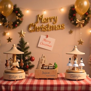Christmas gift Christmas custom musical box music box musical box custom music box wooden music box music gifts music boxes baby music box