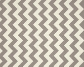 Riley Blake Designs Chevron Gray On Cream Medium Quilting Apparel Fabric By The Yard