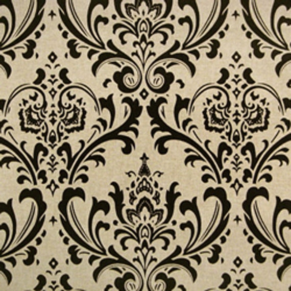 Grey White Storm Damask Floral Cotton Traditions Premier Prints Pillow Covers