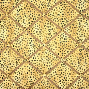 Fabric Message Board Bengal Spot French Ribbon Memo Board - READY TO SHIP
