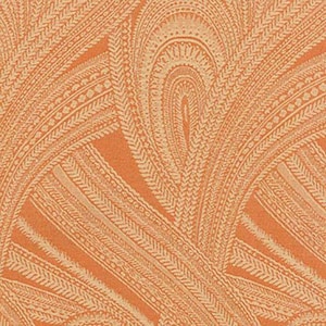Waverly Feather Flight Henna Orange Paisley Home Decorating Fabric By The Yard