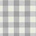 CLEARANCE FLAWED Waverly Stratford Check Smoke Home Decorating Fabric - 3.75 Yard Piece