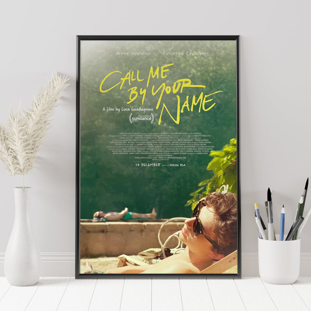 Call Me by Your Name Movie Poster Film Fan Collectibles Vintage Movie ...
