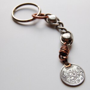 mixed metal keychain image 2