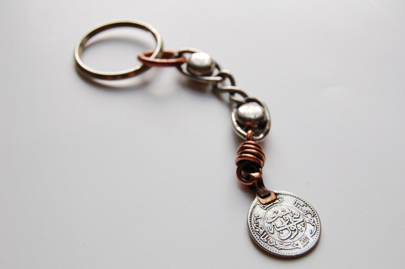 mixed metal keychain image 3