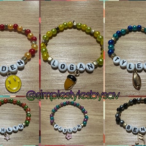 School Bus Graveyard themed bracelets image 1