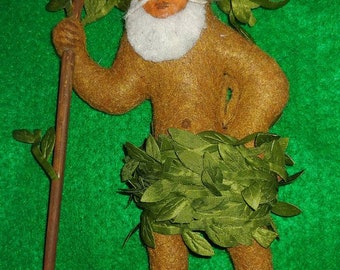 Wild Man Christmas Tree Guardian Doll