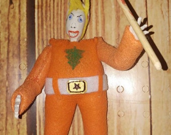 Psycho Cookie Christmas Ornament Doll