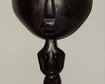 African Ashanti Tribe Wooden Spoon