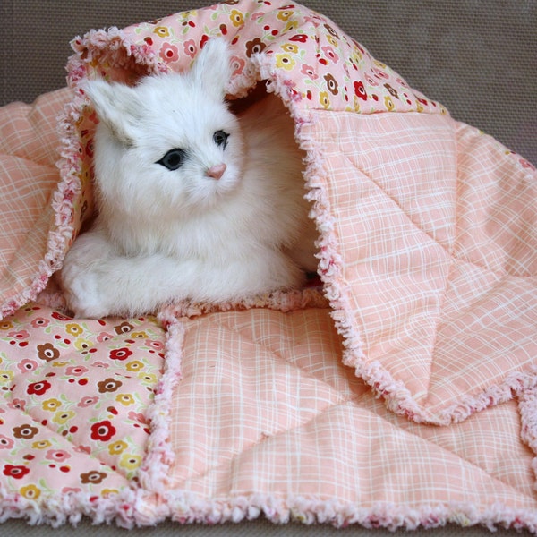 Peach Colored Cat Blanket