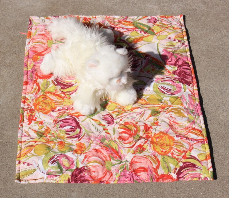 Cat Bedding, Cat Mat, Handmade Cat Bed, Washable Cat Bedding, Travel Pet Mat, Small Dog Bed, Kennel Pet Mat, Pet Bedding, Catnip Toys image 6