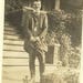 Aviator girl leather jacket jodhpurs horse boots vintage photo liberated feminist suffragette