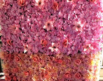 Blumen Blumen-Wand-Kulisse, 42x72 Hochzeit Brautdusche Dekor