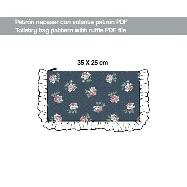 patron neceser fácil PDF, patron bolso de mano PDF, patron accesorio para mujer, patrones fáciles para aprender a coser, patrón bolso boda