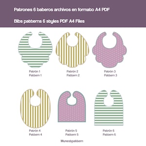 cartamodelli per bavaglini a fiori pdf, cartamodello per cesto per bambini, cartamodello per bavaglini a onde, confezione di cartamodelli per imparare a cucire, cartamodelli per bambini