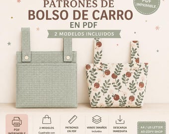 stroller bag pattern PDF, maternity bag pattern, easy bag pattern, DIY pattern, sewing instructions pattern
