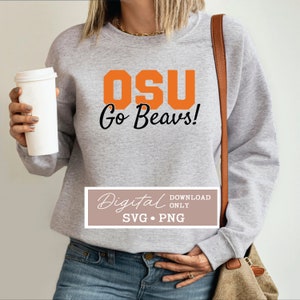Oregon State University Go Beavs digitaal SVG/PNG-bestand voor shirts, ambachten, autostickers enz.