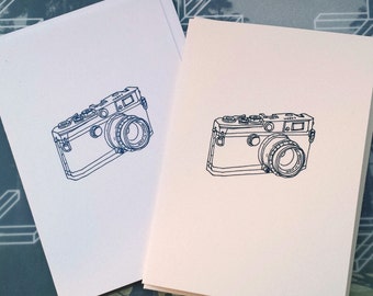 Camera (Canon) Illustration Note Card