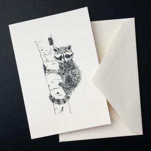 De jonge Kaart van de Nota van de Illustratie van de Wasbeer