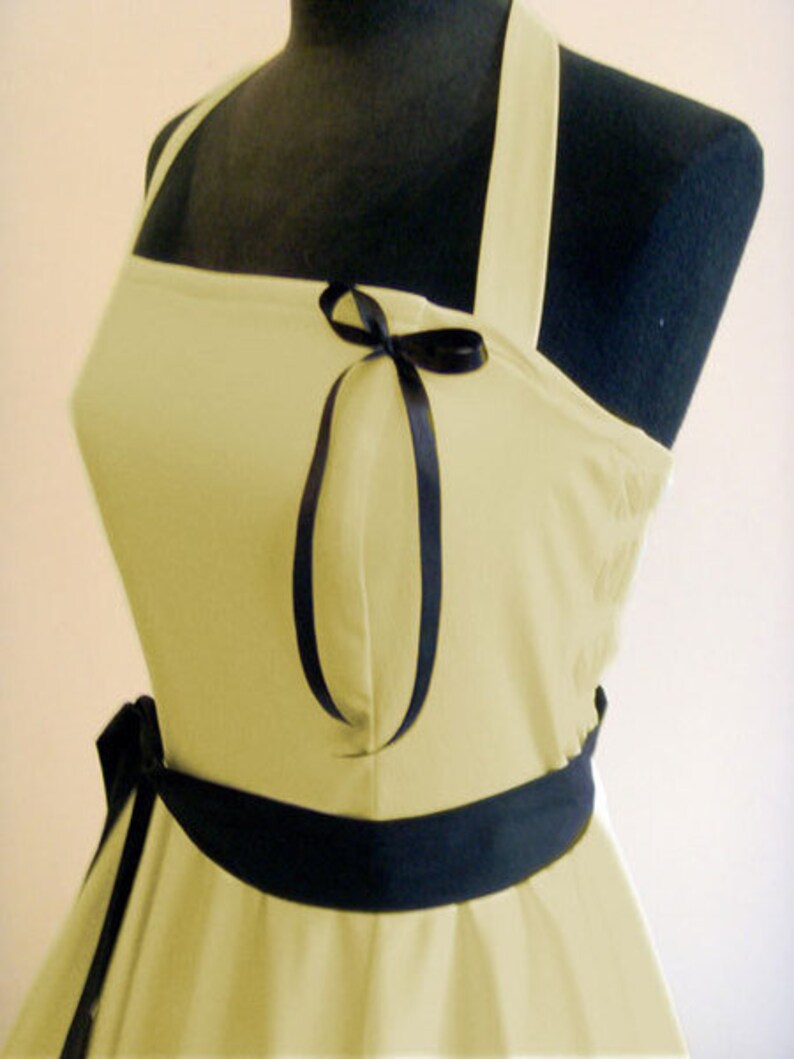 50er Jahre Kleid,cremefarben,Maßanfertigun... Bild 2