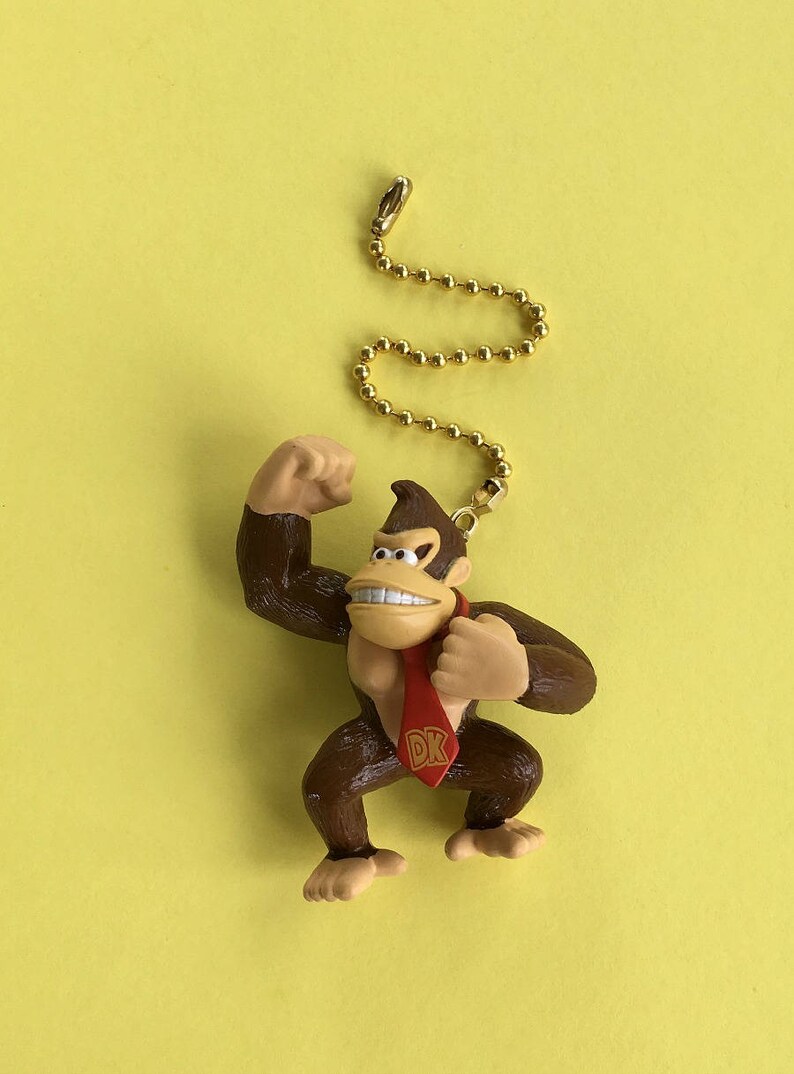 Super Mario Bros Donkey Kong Ceiling Fan Light Pull Image 0