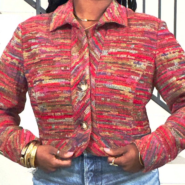 Vintage Reworked Navajo inspired Jacket
