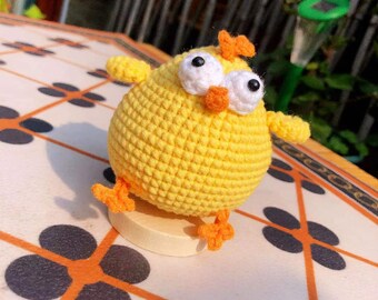 HANDMADE STUFFED TOYS: Charming crocheted chicken stuffed toys, quirky and memorable gifts for young and old alike.