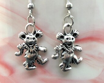 Bear Dangle earrings hook earring ladies gift