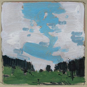Vidéo de démonstration de peinture de paysage acrylique et discussion avec Harry Stooshinoff