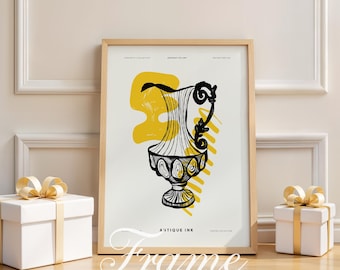 Vertical Frame Mockup Close Up Detail Mockup Art Poster Mockup Wood Frame Elegant Aesthetic Portret Mockup DIN A Photoshop Photopea Template