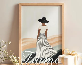 Vertical Frame Mockup Close Up Detail Mockup Art Poster Mockup Wood Frame Elegant Aesthetic Portret Mockup DIN A Photoshop Photopea Template