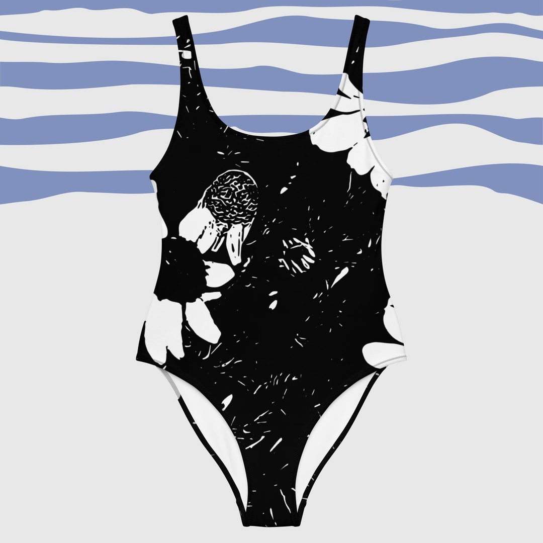 Flowers One Piece Swimsuit main image 1