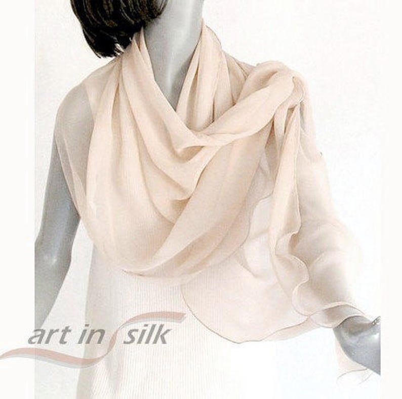 pink sheer shawl