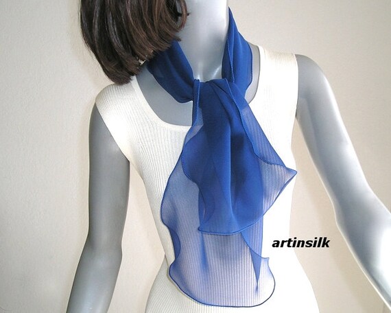 small chiffon scarf