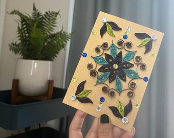 Buterfly- Quilling Card, Art Paper, Greeting Card, Handmade Card ...