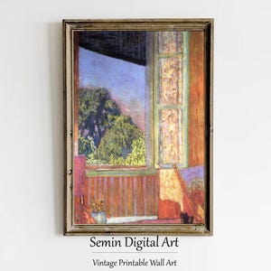 Pierre Bonnard Print: Post-Impressionist French Landscape (Digital Download)