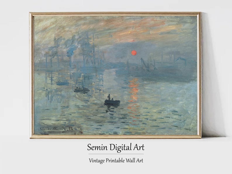 Oil Painting Art Download, Printable Wall Art Landscape Panoramic, Wall Art Vintage Landscape, Landscape Vintage Wall Art, Monet Download Art, Art Download Landscape, Digital Prints Wall Art Landscape, Digital Download Landscape Print, Panoramic Download Art, Vintage Landscape Print Vertical, Renoir Print Landscape, River Landscape Wall Art, Vintage Coastal Painting Print, Oil Landscape Printable, Vertical Wall Art Digital, Digital Download Vintage Landscape, Digital Landscape Print